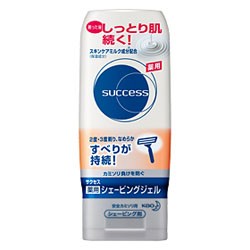 【花王】サクセス　薬用シェービングジェル　スキンケアタイプ　１８０ｇ ※お取り寄せ商品