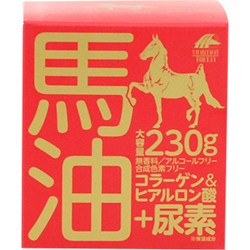 【ユニマットリケン】馬油クリーム＋尿素　２３０ｇ ◆お取り寄せ商品