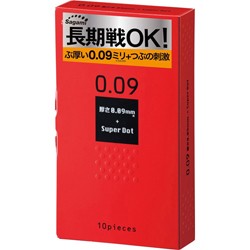 【相模ゴム工業】サガミスーパードット００９　１０個入り ※お取り寄せ商品