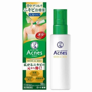 【第2類医薬品】【ロート製薬】メンソレータム アクネス25 メディカルミストb 100ml ※取寄せの場合あり