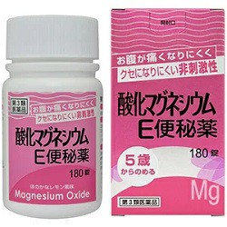 【第3類医薬品】【健栄製薬】酸化マグネシウムE便秘薬 180錠 ※取寄せの場合あり