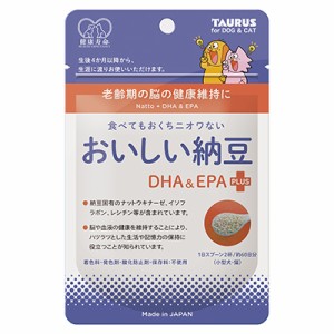 【トーラス】健康寿命 おいしい納豆 DHA＆EPAプラス 30g ☆ペット ※取寄商品 賞味期限：3ヵ月以上