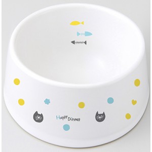 【マルカン】食べやすい陶製食器猫用 1個 ☆ペット ※取寄商品