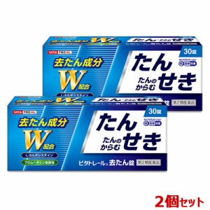 【第2類医薬品】【お得な2個セット】【ビタトレール】去たん錠 30錠 (セ税制)