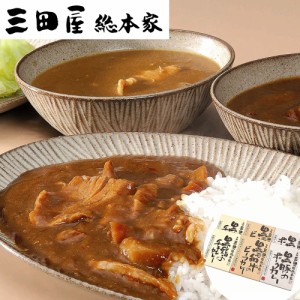 レトルトカレー 三田屋総本家 カレー詰合せ（ギフト） B 3種類各2個 計6個 常温 ビーフ チキン ポークカレー お取り寄せ グルメ ギフト 