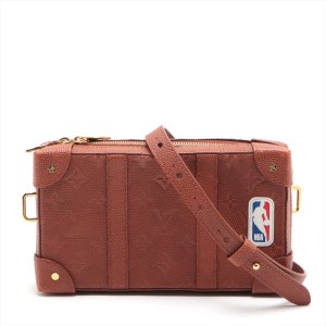 ヴィトン×NBA モノグラム ソフトトランク M80549 ブラウン