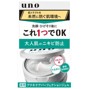 ウーノ アクネケア パーフェクションジェル 60g 資生堂 UNO メンズ(474858)