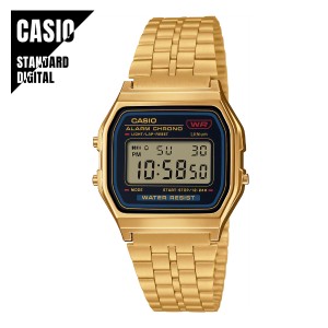 【即納】CASIO STANDARD カシオ スタンダード デジタル メタルバンド A159WGEA-1 腕時計 メンズ レディース メール便送料無料