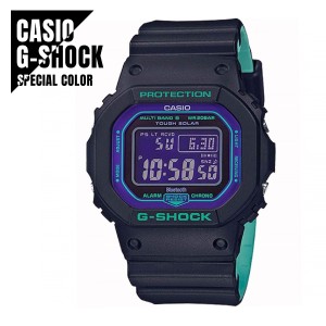 【即納】CASIO カシオ G-SHOCK Gショック 電波ソーラー モバイルリンク機能 GW-B5600BL-1 ブラック×パープル メンズ 腕時計