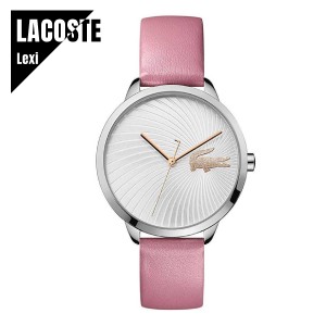 LACOSTE ラコステ 2001057 Lexi ピンク レザー ウォッチ 腕時計 レディース 送料無料