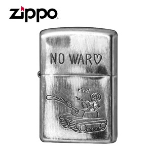 【即納】ZIPPO ジッポー オイルライター ユーズドフィニッシュ 2UDS-NOWAR レギュラー シルバー 正規品 送料無料