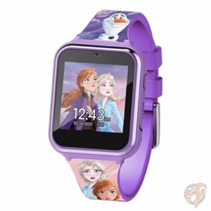 Disney ディズニー アナ雪 タッチスクリーン スマートウォッチ カメラ 腕時計 Frozen Purple 紫