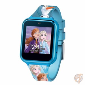 Disney ディズニー アナ雪 タッチスクリーン スマートウォッチ 子供 カメラ腕時計 Frozen Blue & Purple