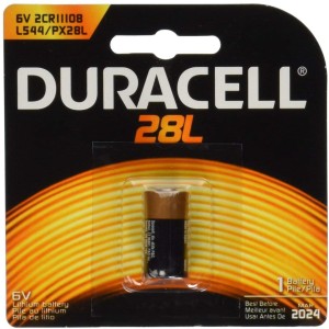 デュラセル フォトバッテリー 6ボルト Duracell PX28LBPK カメラ用 リチウム電池