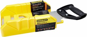 スタンレー ハンドソー マイターボックス付き STANLEY 19-800 ノコギリ 切断ガイド