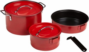 コールマン 調理器具6点セット Coleman 2000016422 レッド