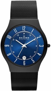 メッシュカジュアルクォーツ時計 Skagen T233XLTMN メンズチタンステンレススチール