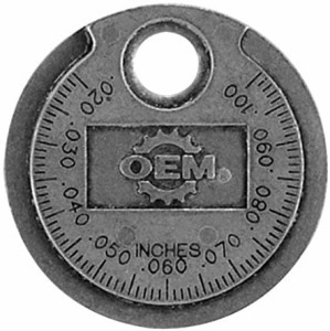 OEMTOOLS ランプスタイルスパークプラグギャップゲージ 25352 道具