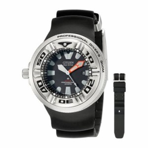 CITIZEN シチズン MODEL NO.bj8050-08e Men's ECO-DRIVE WR300 Professional Diver Black Rubber Strap エコドライブ 海外モデル 腕時計 