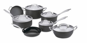 Cuisinart クイジナート GG-12 GreenGourmet 焦げ付き防止加工 12点鍋セット 調理器具セット