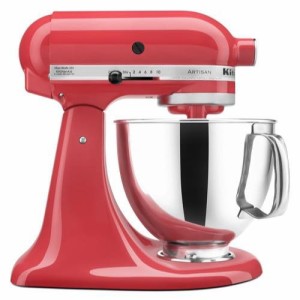 KitchenAid キッチンエイドミキサー ５クォート KSM150PSWM アーティシャン・シリーズ 卓上ミキサー Watermelon　並行輸入品