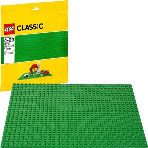 レゴLEGO クラシックグリーンベースプレート (25cm x 25cm) 6102278 ディスプレイ用