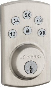 クイックセット パワーボルト シングルシリンダー電子デッドボルト Kwikset 99070-101