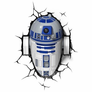 3DライトFX 3D light FX Star Wars R2D2 3D Deco LED Wall Light 816733020631 並行輸入品