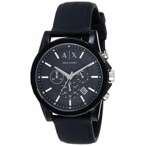 アルマーニ男女兼用腕時計 Armani Exchange Unisex AX1326 Outerbanks Analog Display Analog Quartz Black Watch 並行輸入