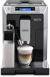 デロンギ DeLonghi デジタルスーパー自動エスプレッソマシン ラテクレマシステム ブラック ECAM45760B コーヒーメーカー コーヒーマシン