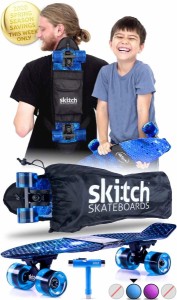 22インチミニクルーザーボード SKITCH コンプリートスケートボードギフトセット