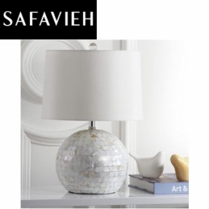 【Safavieh】サファヴィア テーブルライト ランプ 57.2cm シェル
