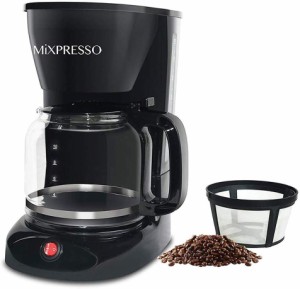 Mixpresso コーヒーメーカー 8541895238 12カップ ドリップ コーヒーフィルター