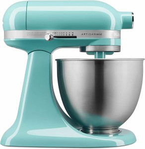 キッチンエイド 3.3Lミニシリーズミキサースタンド KSM3311XAQ KitchenAid アクアスカイブルー