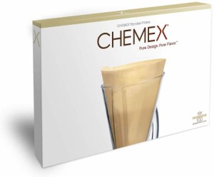 ケメックス コーヒーフィルター Chemex FP-2 ナチュラル ハーフムーン型 100枚入り