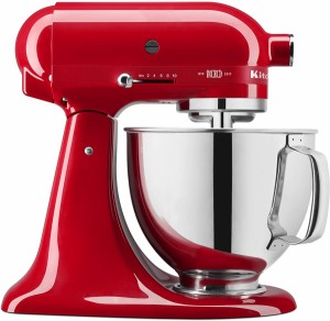 キッチンエイド 100年限定版ミキサー KitchenAid KSM180QHSD パッションレッド