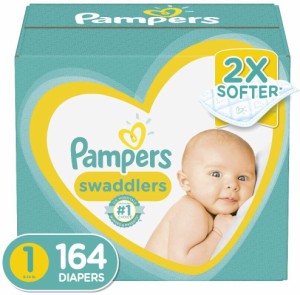 パンパース ベビーおむつ Pampers 新生児 テープタイプ サイズ1 3~6kg 164枚入