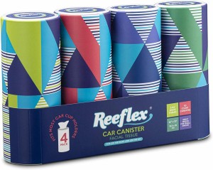 Reeflex ティッシュ パーフェクトフィット 4箱入り 200枚入 ソフト 耐久性 筒形