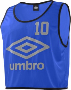 UMBRO(アンブロ) ストロングビブス10Pブルー (ds-ubs7557z-blu) ユニフォーム プラクティスシャツ ゲームシャツ・パンツ サッカー
