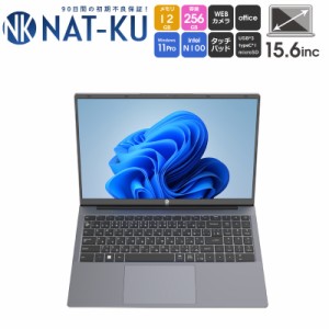 新品 ノートパソコン office2019 付き Windows11 Pro オフィス搭載 15.6インチ Wi-Fi WEBカメラ内蔵 (平日15時、土日祝12時までに決済確