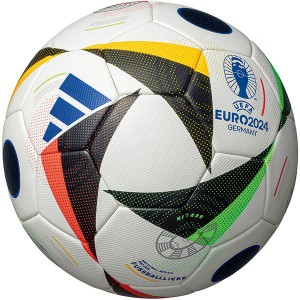 アディダス(adidas) サッカーボール4号球 レプリカ UEFA EURO2024 フースバルリーベ プロ キッズ AF490