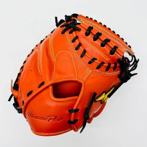 【型付け無料・グラブ袋刺繍無料(単色)】ミズノ(MIZUNO) ミズノプロ 硬式キャッチャーミット 號SAKEBI 1AJCH28220-5209 ※縁取り・影付き