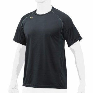 ミズノ(MIZUNO) ミズノプロ 杢Tシャツ 丸首 半袖 12JA8T80-09