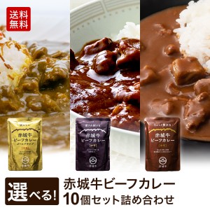 肉 国産牛 牛肉 ギフト 赤城牛レトルトビーフカレー 赤城牛ビーフカレー選べる10個セット 詰め合わせ 赤城牛・赤城和牛・牛肉 ギフトのと