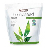 ★☆Nutiva Organic, Raw, Shelled Hempseed （ヘンプ）  3lbs(1.36kg)