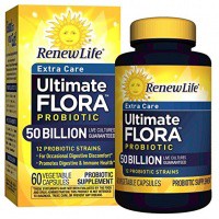 ●Renew Life - Ultimate Flora Probiotic Extra Care - 50 billion　60粒