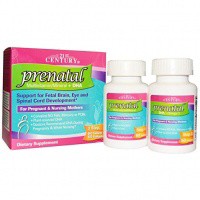 ●21st Century Prenatal with DHA, 60Tablets and 60Softgels, 120 Count