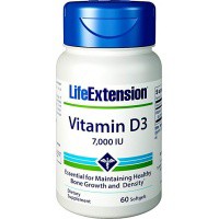 ●Life Extension(ライフエクステンション) Vitamin D3 7,000 IU, 60粒