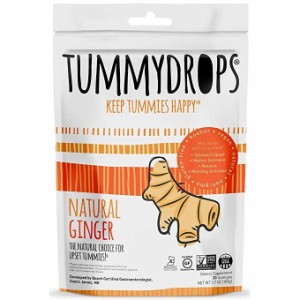 ●Tummydrops, Ginger（ジンジャー）, 30 Drops