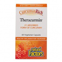 ●Natural Factors - CurcuminRich Theracurmin 30mg, 60粒